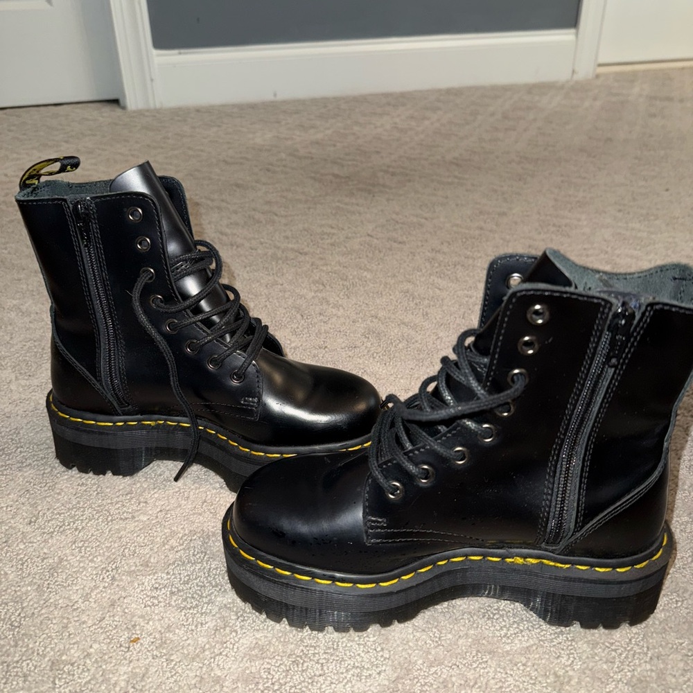 Like new Doc Marten’s black Jadon Boots - Picture 5 of 6
